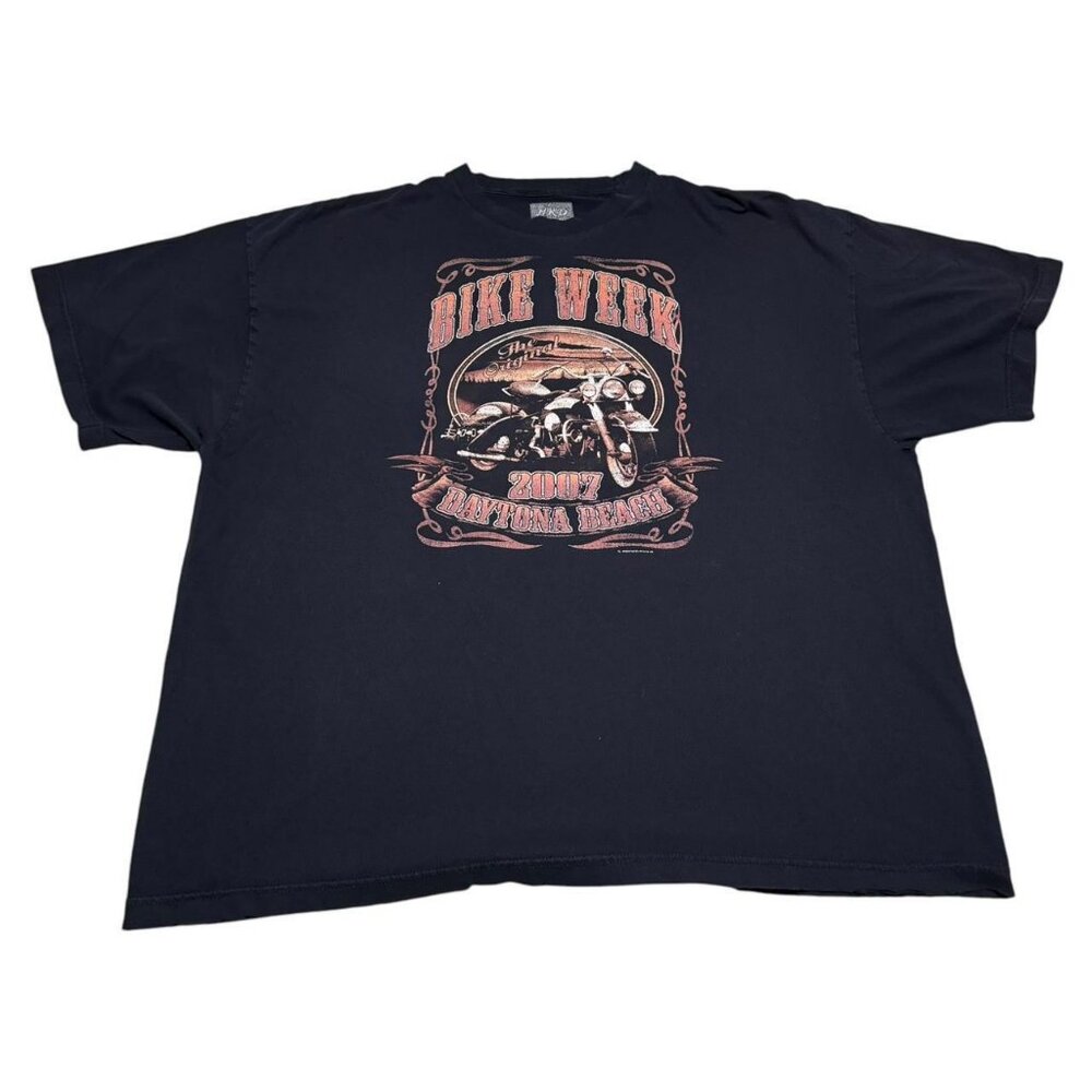 2007 Daytona Beach Bike Week Motorcycle Eagle Shirt Adult 2XL